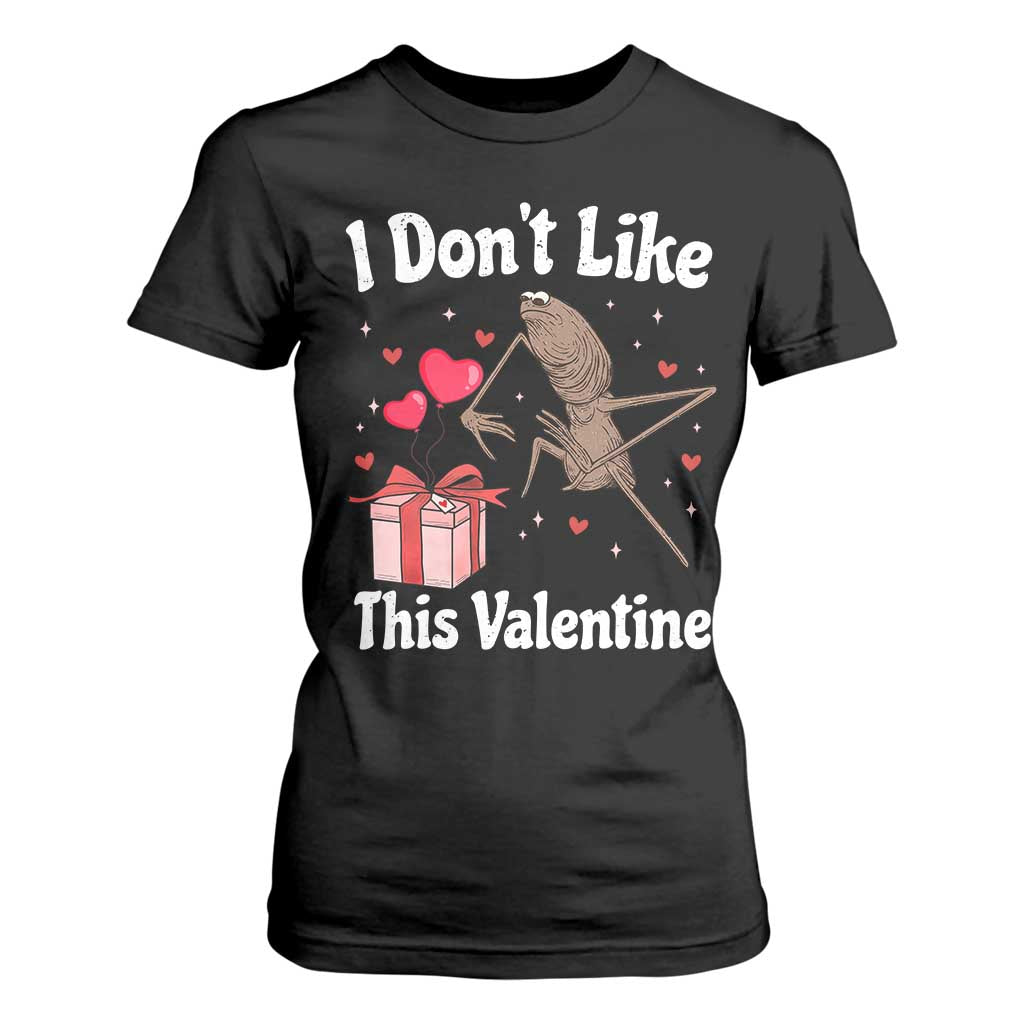 Marcus The Worm Meme T Shirt For Women Funny Anti Valentines Day Sarcastic TS14 Black Print Your Wear