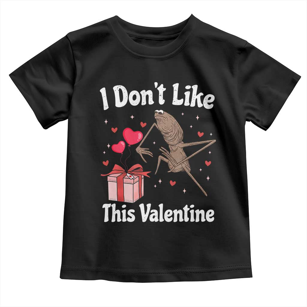 Marcus The Worm Meme Toddler T Shirt Funny Anti Valentines Day Sarcastic TS14 Black Print Your Wear
