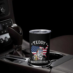 Teddy Boozedevelt Theodore Roosevelt Tumbler Cup 4th Of July American Flag TS14 Print Your Wear