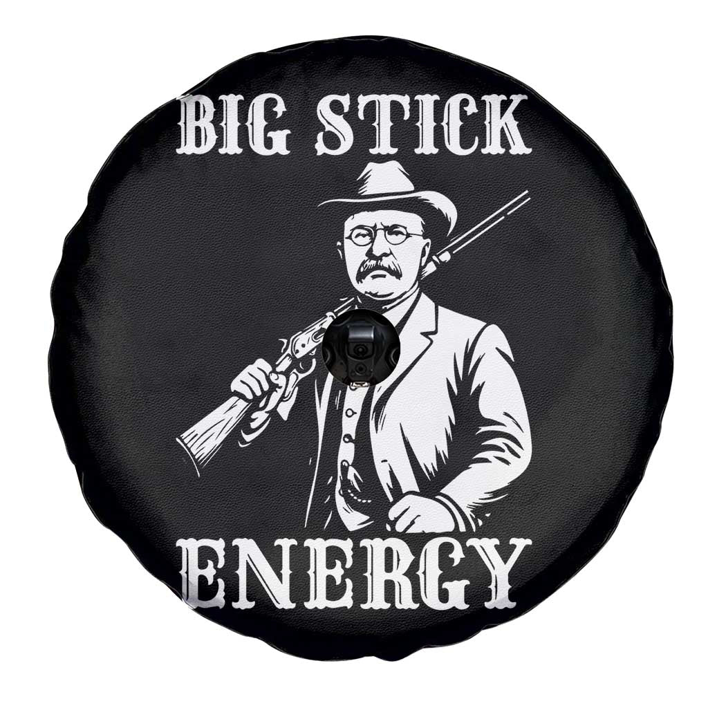 Funny Teddy Roosevelt Spare Tire Cover Big Stick Energy President TS14 Print Your Wear