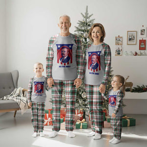 Theodore Roosevelt Patriotic American Flag Plaid Pajama Set Big Stick Energy President TS14 Christmas Plaid Print Your Wear