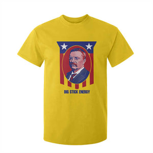 Theodore Roosevelt Patriotic American Flag T Shirt For Kid Big Stick Energy President TS14 Daisy Print Your Wear