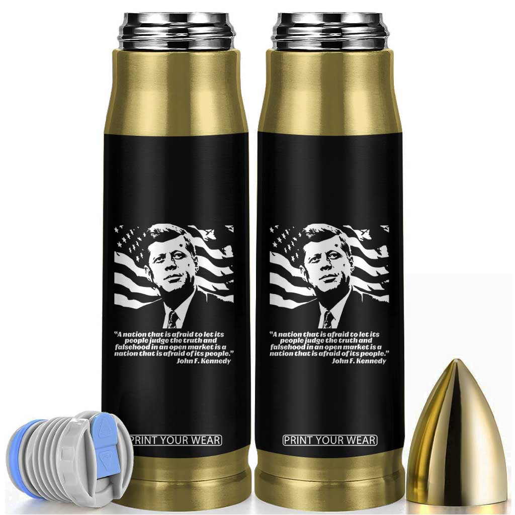 Theodore Roosevelt Quote Bullet Tumbler Patriotic American Flag Presidents Day TS14 Black Print Your Wear