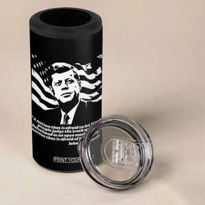 Theodore Roosevelt Quote 4 in 1 Can Cooler Tumbler Patriotic American Flag Presidents Day TS14 Print Your Wear