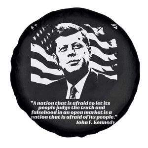 Theodore Roosevelt Quote Spare Tire Cover Patriotic American Flag Presidents Day TS14 Print Your Wear