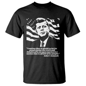 Theodore Roosevelt Quote T Shirt Patriotic American Flag Presidents Day TS14 Black Print Your Wear