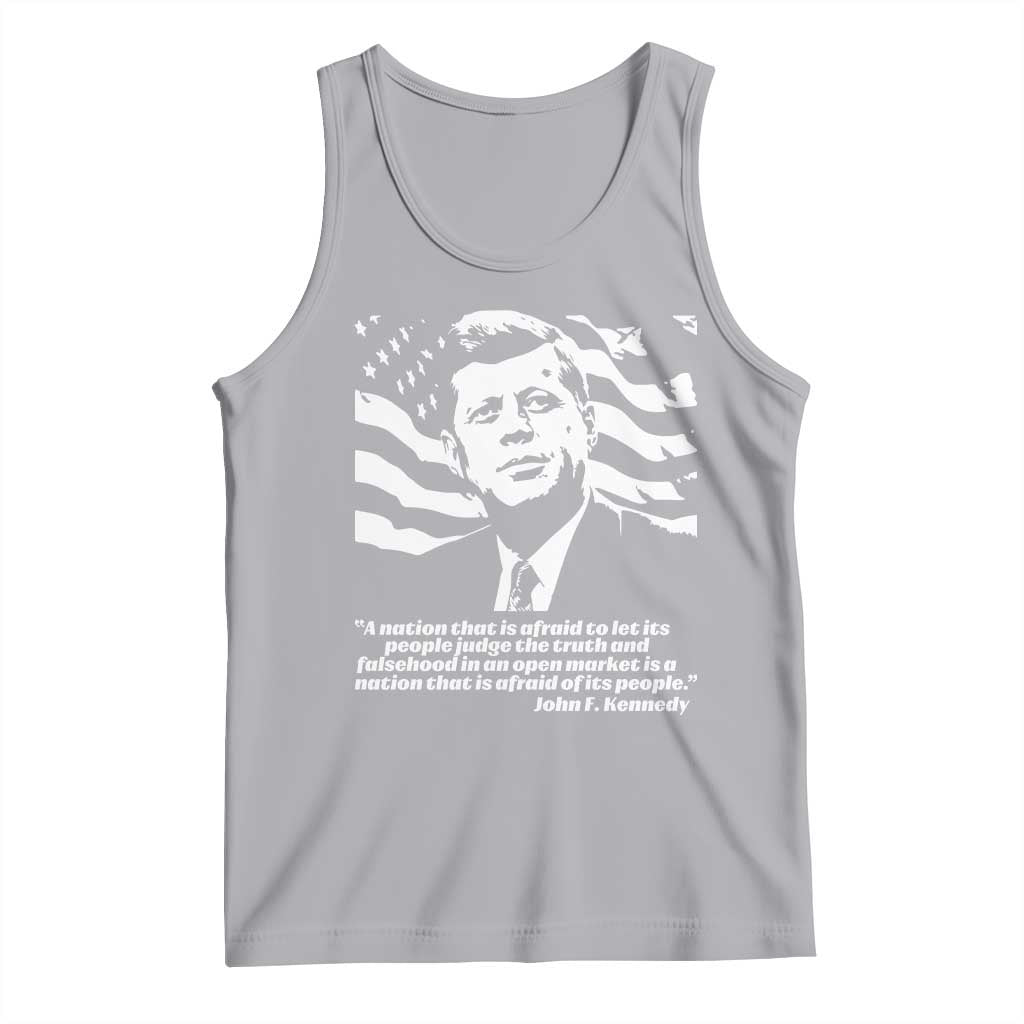 Theodore Roosevelt Quote Tank Top Patriotic American Flag Presidents Day TS14 Athletic Heather Print Your Wear