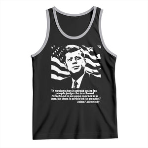Theodore Roosevelt Quote Tank Top Patriotic American Flag Presidents Day TS14 Black Athletic Heather Print Your Wear