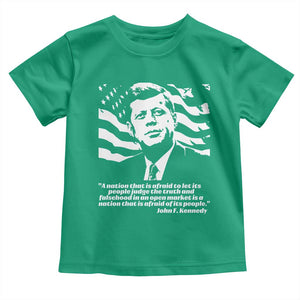 Theodore Roosevelt Quote Toddler T Shirt Patriotic American Flag Presidents Day TS14 Irish Green Print Your Wear