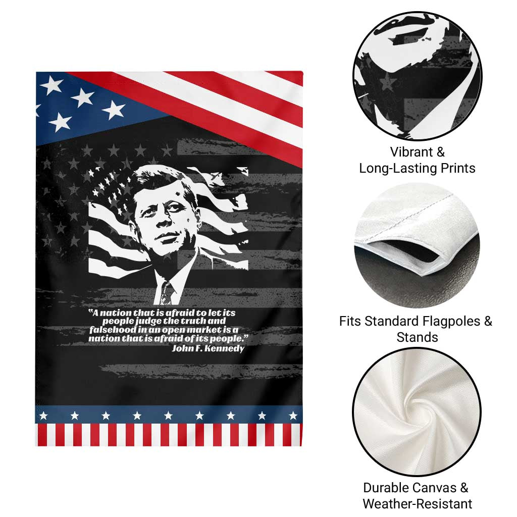 Theodore Roosevelt Quote Garden Flag Patriotic American Flag Presidents Day TS14 Print Your Wear