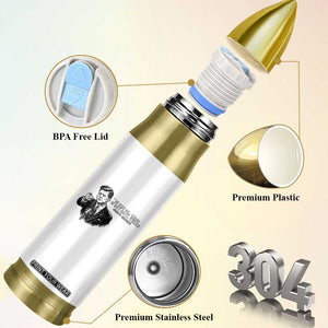 John F. Kennedy President Quote Bullet Tumbler If Not Us Who If Not Now When TS14 Print Your Wear