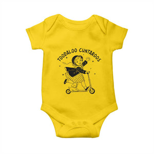 Toodaloo Cuntaroos Baby Onesie Funny Roller Girl Sarcastic TS14 Daisy Print Your Wear