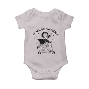 Toodaloo Cuntaroos Baby Onesie Funny Roller Girl Sarcastic TS14 Ice Gray Print Your Wear