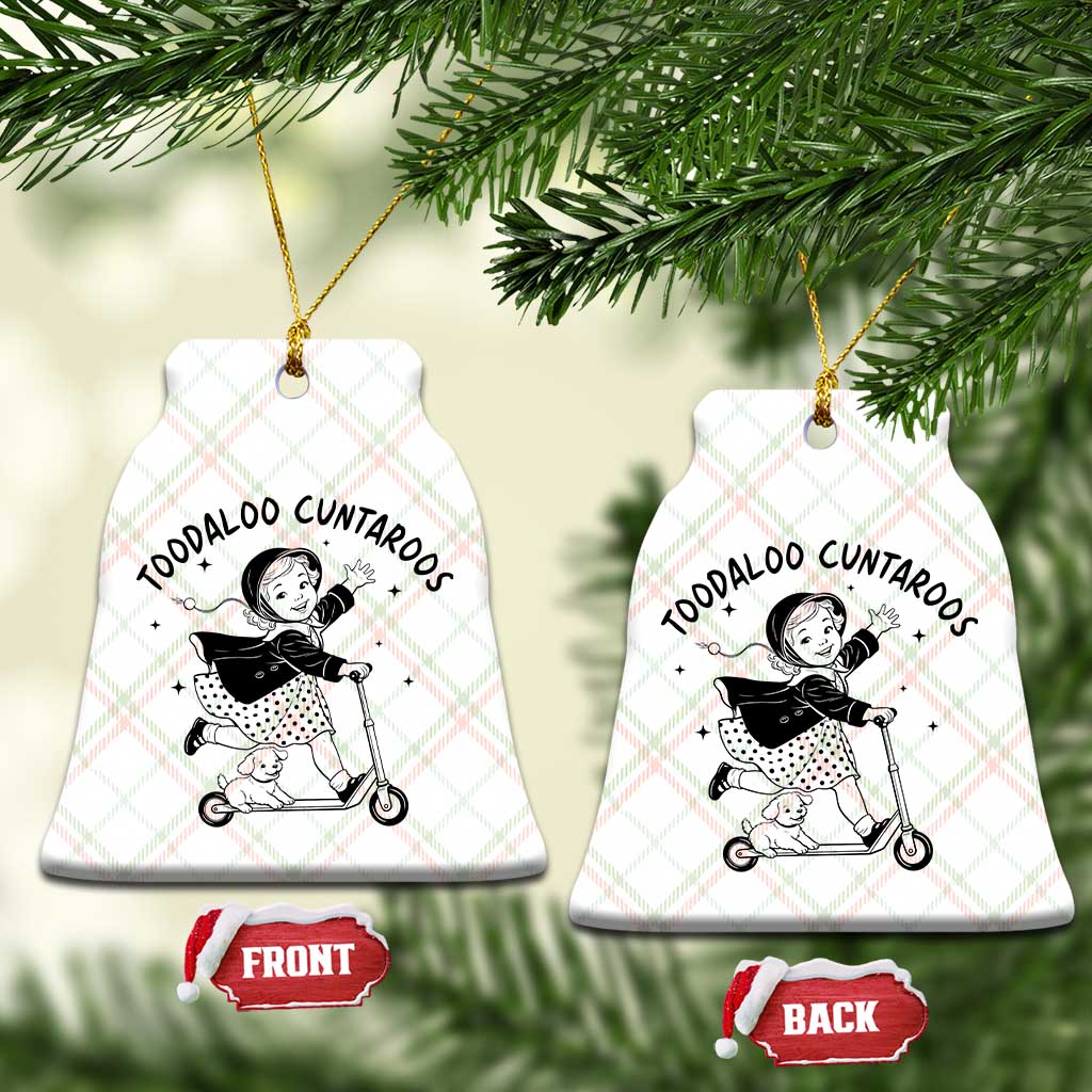 Toodaloo Cuntaroos Ceramic Ornament Funny Roller Girl Sarcastic TS14 Print Your Wear