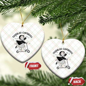Toodaloo Cuntaroos Ceramic Ornament Funny Roller Girl Sarcastic TS14 Print Your Wear