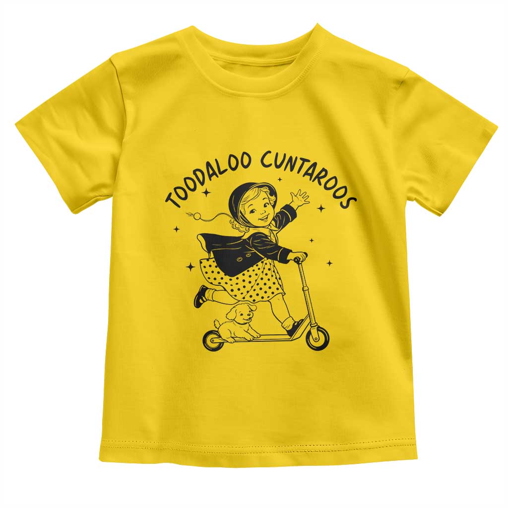 Toodaloo Cuntaroos Toddler T Shirt Funny Roller Girl Sarcastic TS14 Daisy Print Your Wear