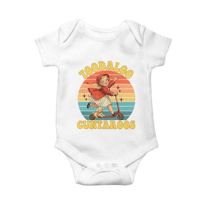 Toodaloo Cuntaroos Baby Onesie Funny Roller Sassy Girl Sarcastic Humor TS14 White Print Your Wear