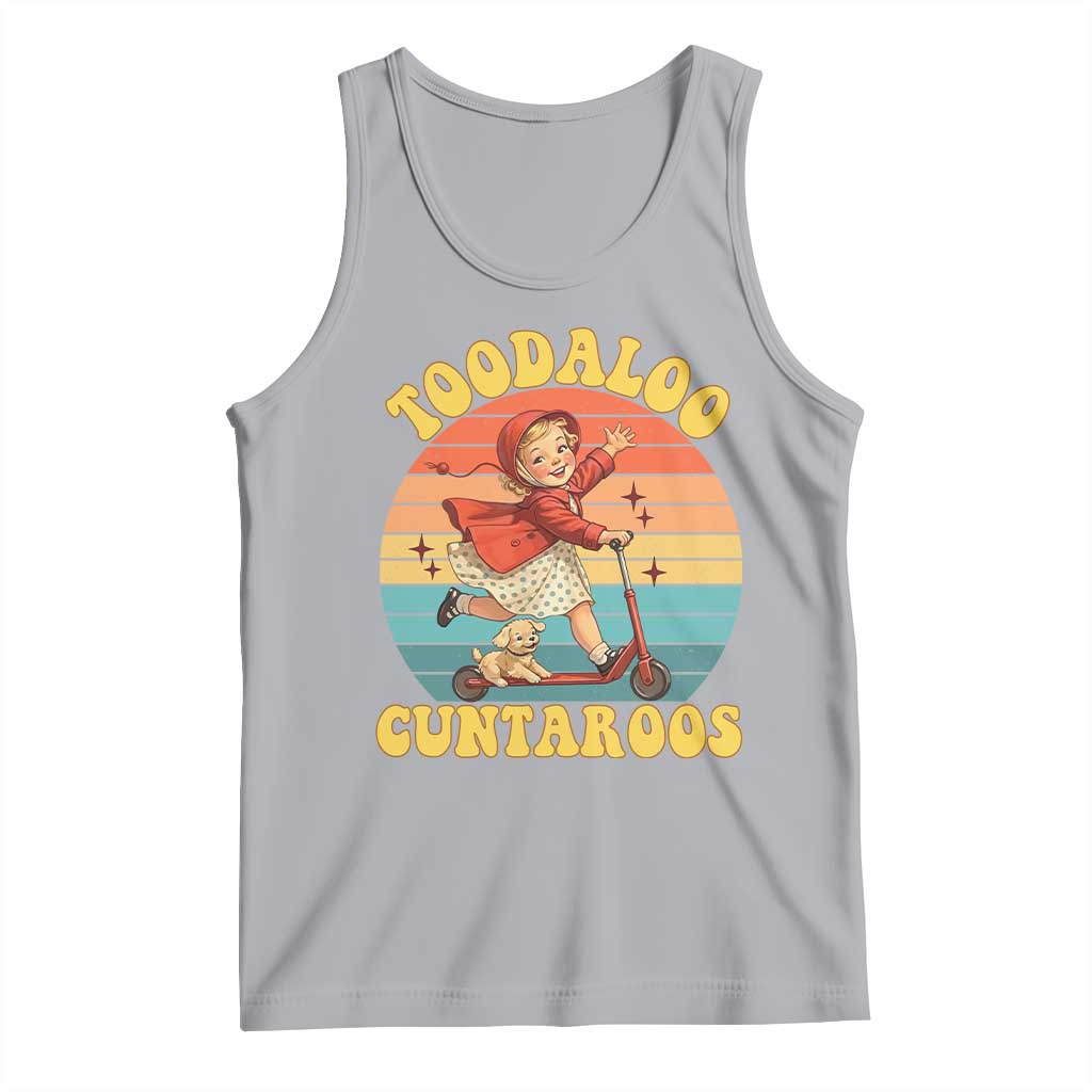 Toodaloo Cuntaroos Tank Top Funny Roller Sassy Girl Sarcastic Humor TS14 Athletic Heather Print Your Wear