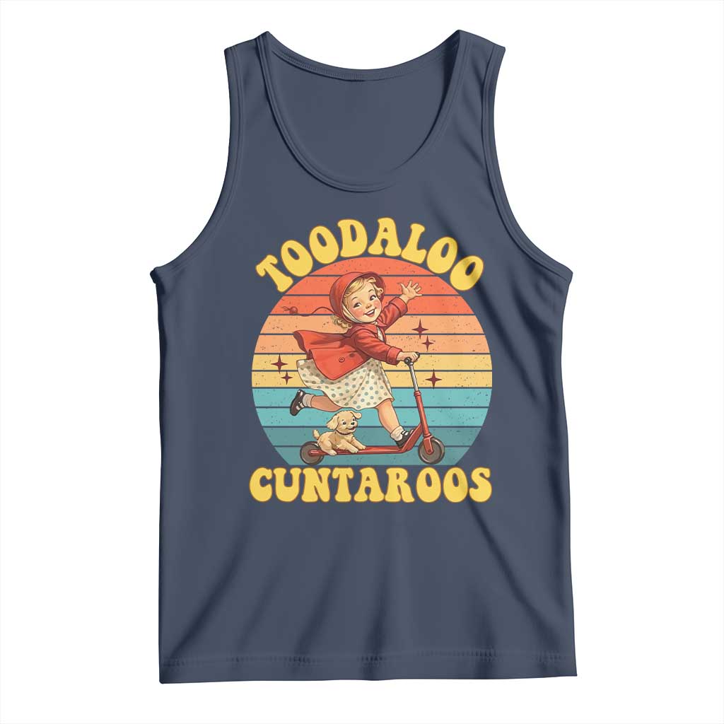 Toodaloo Cuntaroos Tank Top Funny Roller Sassy Girl Sarcastic Humor TS14 Navy Print Your Wear
