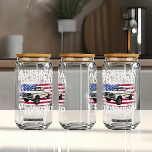America Turns 250 I Turn 50 1976 50th Birthday Glass Can Vintage Classic Original American Old Pickup Truck