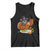 Funny Thanksgiving Cat Pilgrim Eat Turkey Tank Top TS14 Black Print Your Wear