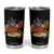 Funny Thanksgiving Cat Pilgrim Eat Turkey Tumbler Cup TS14 Black Print Your Wear