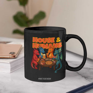 Houses Humans Coffee Mug Funny RPG Parody Gamer TS14 Print Your Wear