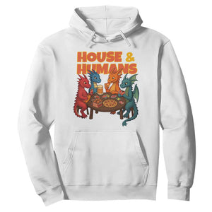 Houses Humans Hoodie Funny RPG Parody Gamer TS14 White Print Your Wear