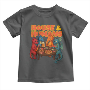 Houses Humans Toddler T Shirt Funny RPG Parody Gamer TS14 Dark Heather Print Your Wear