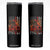Firefighter Patriotic Fire Truck Fireman American Flag Skinny Tumbler TS14 Black Print Your Wear