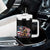 Fireman American Flag Tumbler With Handle Firefighter Christian Cross Bible TS14 Print Your Wear