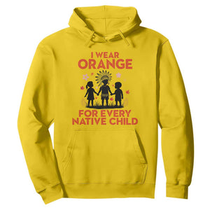 Native American Child Orange Shirt Day Hoodie I Wear Orange For Every Native Child TS14 Daisy Print Your Wear