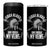 Native American Idian Chief 4 in 1 Can Cooler Tumbler Sioux Blood Runs Through My Veins TS14 One Size: 16 oz Black Print Your Wear