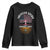 Native American Flag Youth Sweatshirt American Grown With Cherokee Roots TS14 Black Print Your Wear