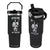 Native American Flip Straw Tumbler Apache Is In My Blood TS14 One Size: 30 oz Black Print Your Wear