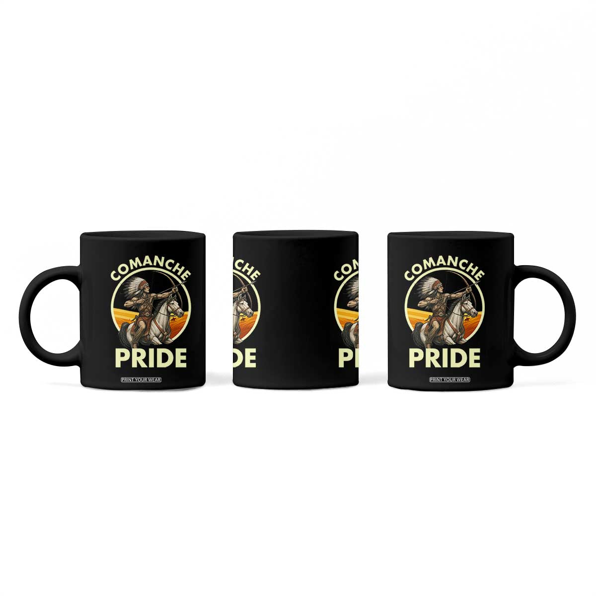 Native American Comanche Pride Indigenous People Day Coffee Mug TS14 Print Your Wear