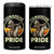 Native American Comanche Pride Indigenous People Day 4 in 1 Can Cooler Tumbler TS14 One Size: 16 oz Black Print Your Wear