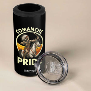 Native American Comanche Pride Indigenous People Day 4 in 1 Can Cooler Tumbler TS14 Print Your Wear