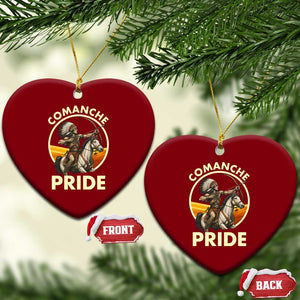 Native American Comanche Pride Indigenous People Day Ceramic Ornament TS14 Print Your Wear