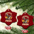 Native American Comanche Pride Indigenous People Day Ceramic Ornament TS14 Print Your Wear
