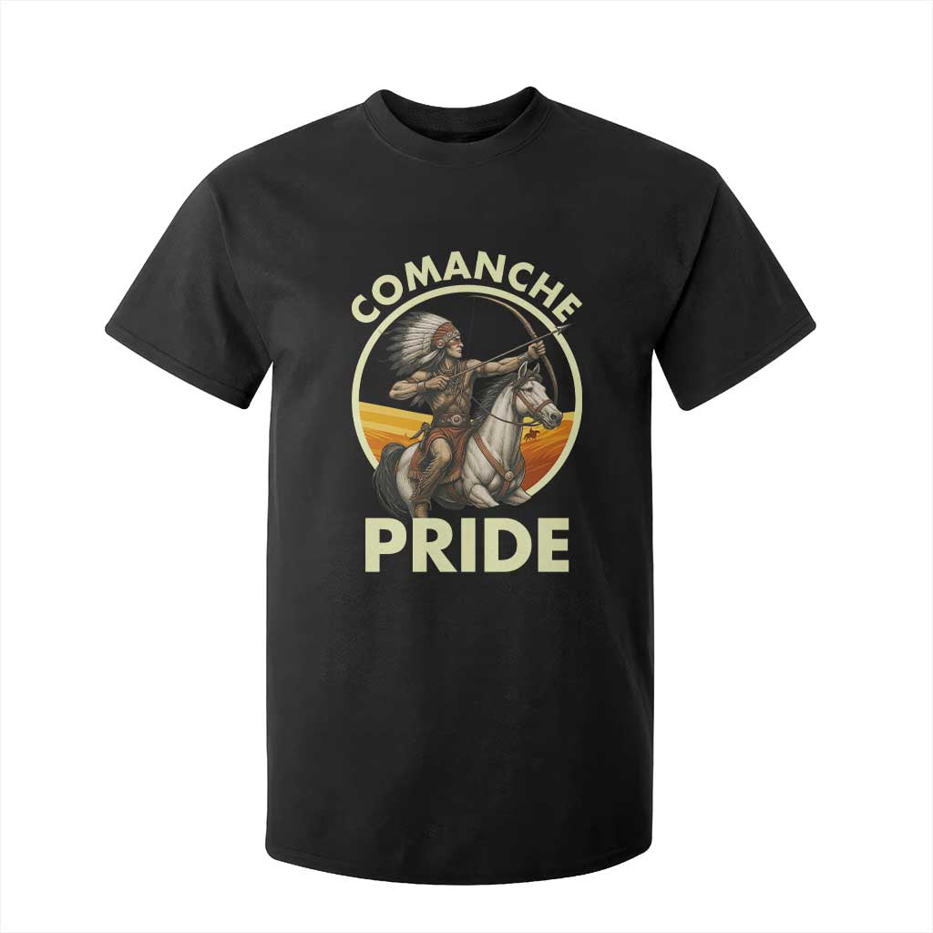 Native American Comanche Pride Indigenous People Day T Shirt For Kid TS14 Black Print Your Wear