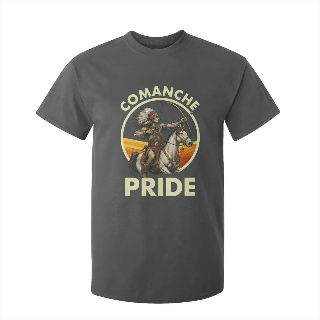 Native American Comanche Pride Indigenous People Day T Shirt For Kid TS14 Dark Heather Print Your Wear