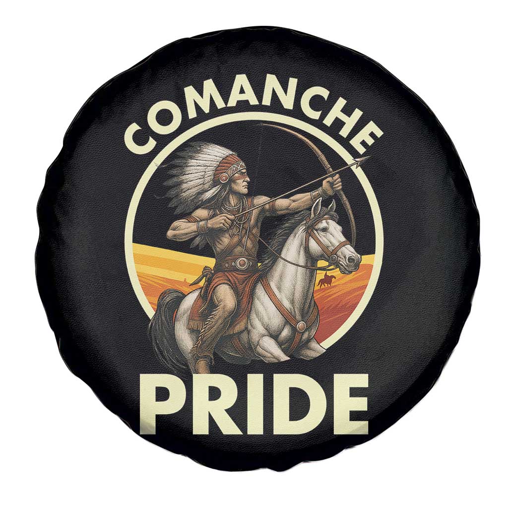 Native American Comanche Pride Indigenous People Day Spare Tire Cover TS14 Print Your Wear