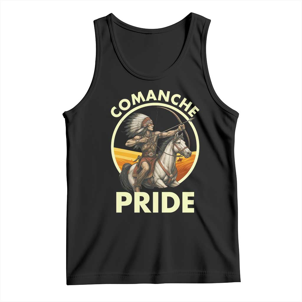Native American Comanche Pride Indigenous People Day Tank Top TS14 Black Print Your Wear