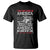Native American Apache T Shirt I Was Not Born In America TS14 Black Print Your Wear