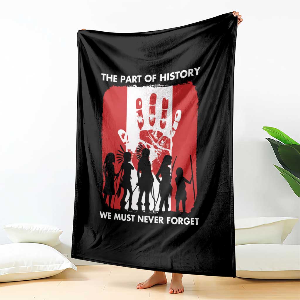 Native American Child Idian Throw Blanket The Part Of History We Must Never Forget TS14 Print Your Wear