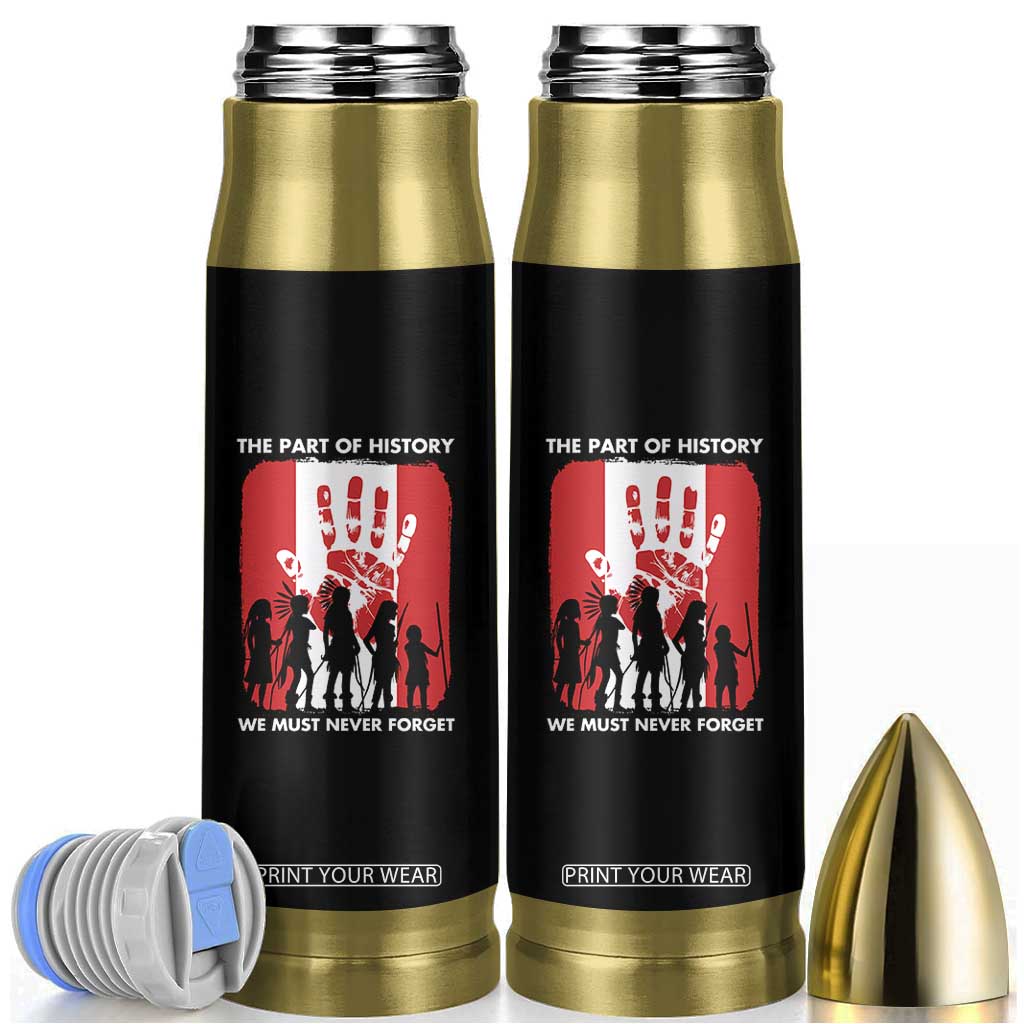 Native American Child Idian Bullet Tumbler The Part Of History We Must Never Forget TS14 Black Print Your Wear