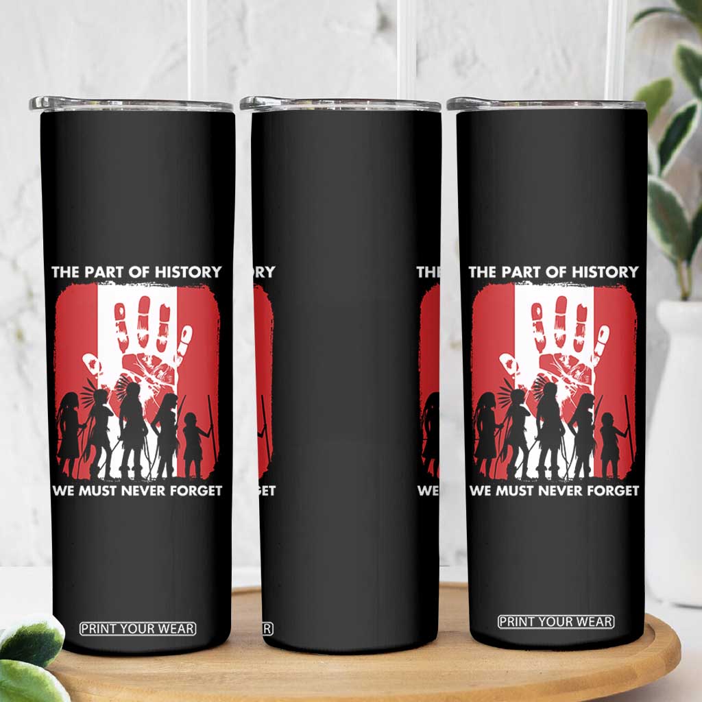 Native American Child Idian Skinny Tumbler The Part Of History We Must Never Forget TS14 Print Your Wear