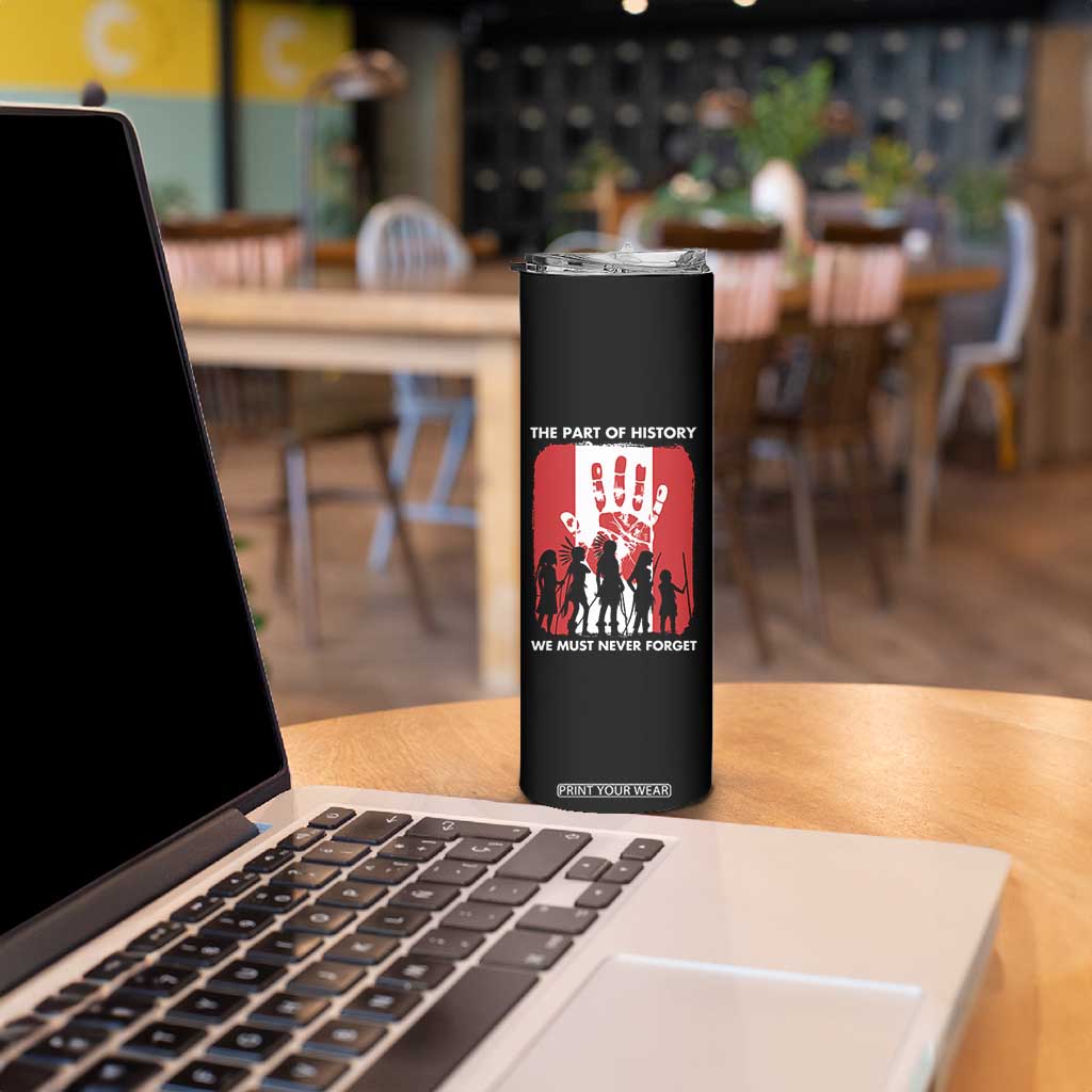 Native American Child Idian Skinny Tumbler The Part Of History We Must Never Forget TS14 Print Your Wear