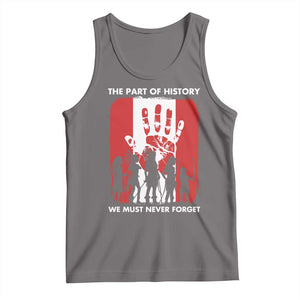 Native American Child Idian Tank Top The Part Of History We Must Never Forget TS14 Deep Heather Print Your Wear